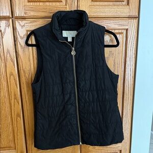 Michael Kors Black Quilted Vest